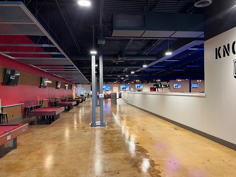 Interior view of 810 Billiards & Bowling - Greenville bowling alley