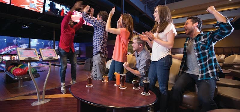 Interior view of All Star Bowling & Entertainment - Draper bowling alley