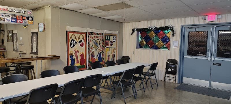 Interior view of Bexar Bowling Society bowling alley