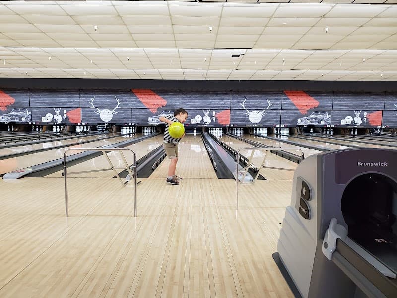 Interior view of Bowlero Avondale bowling alley