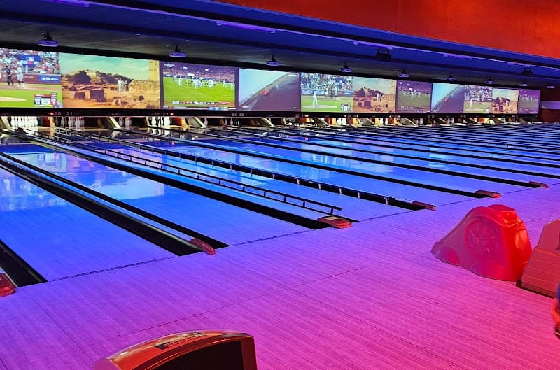 Interior view of Bowlero Wheat Ridge bowling alley