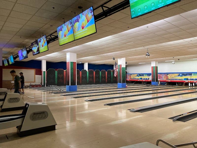 Interior view of Bowling at Destination Dimond bowling alley