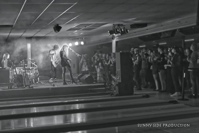 Interior view of Chipper's Lanes - Live Music, Bowling, and Arcade bowling alley