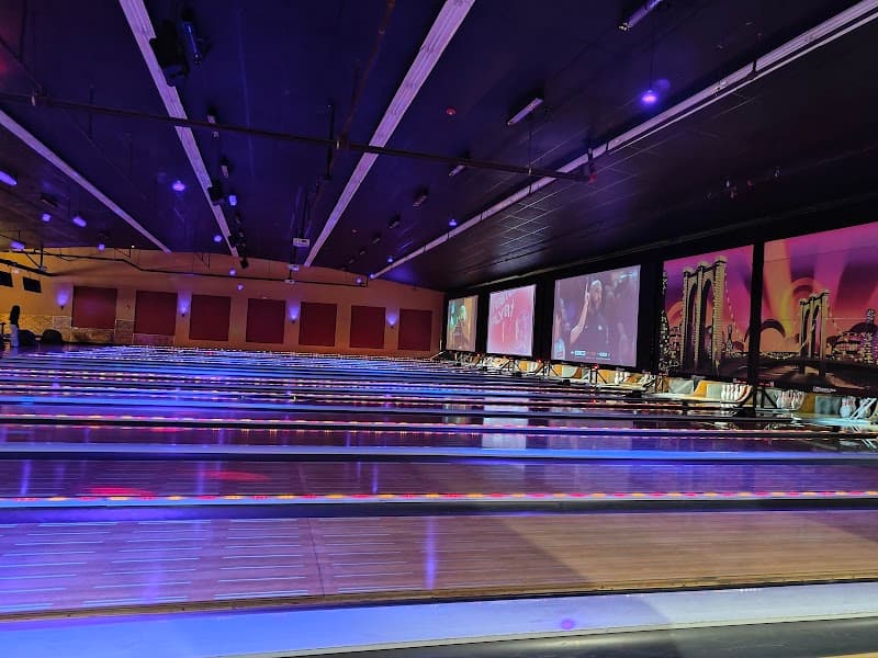 Interior view of Colonial Bowling and Entertainment bowling alley