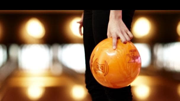 Interior view of Guttormsen Recreation Center bowling alley