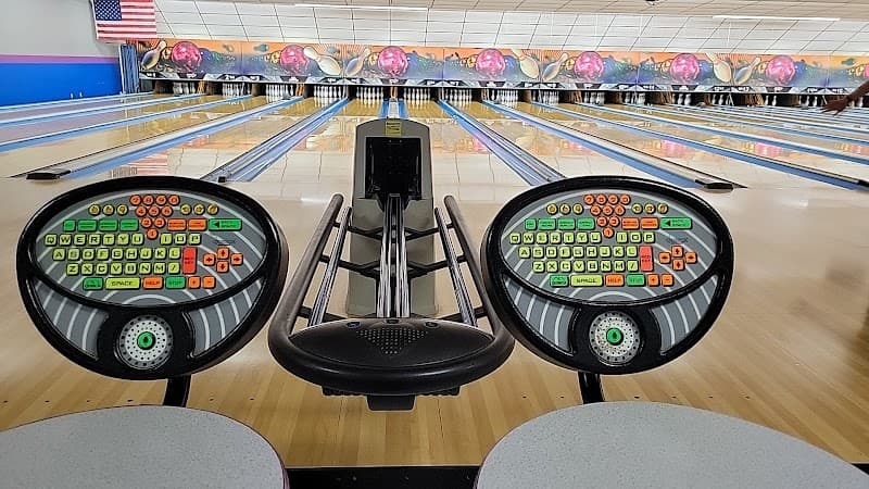 Interior view of Hanover Bowling Centre Inc bowling alley