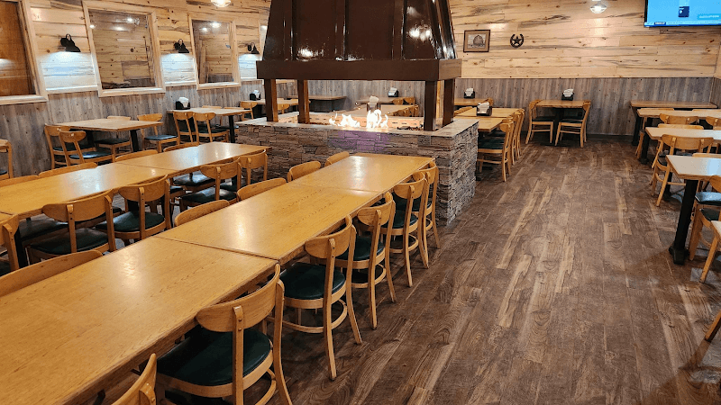 Interior view of Homestead Pizza & Bowling bowling alley