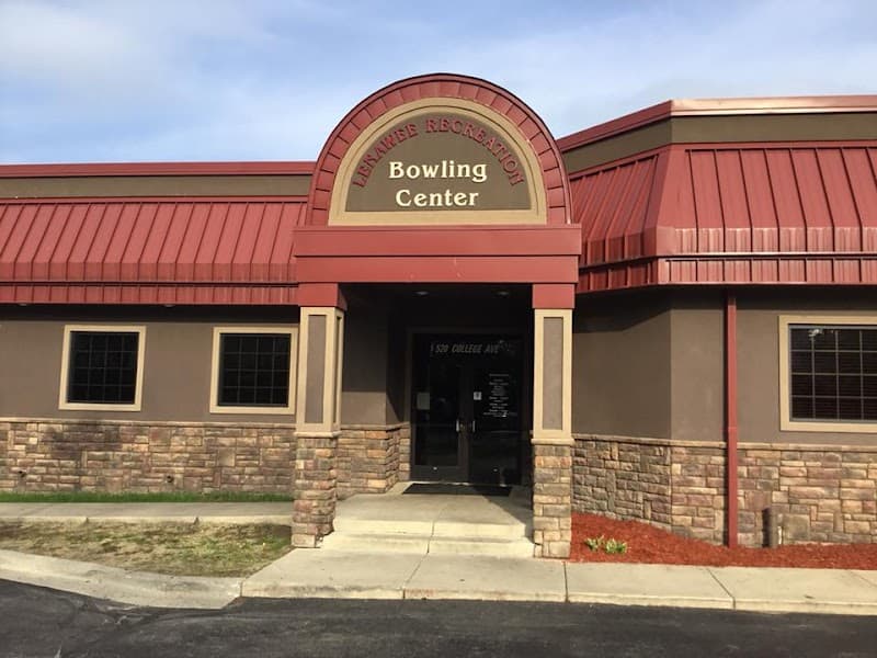 Interior view of Lenawee Recreation Bowling Center and ZZ's Sports Bar & Grill bowling alley