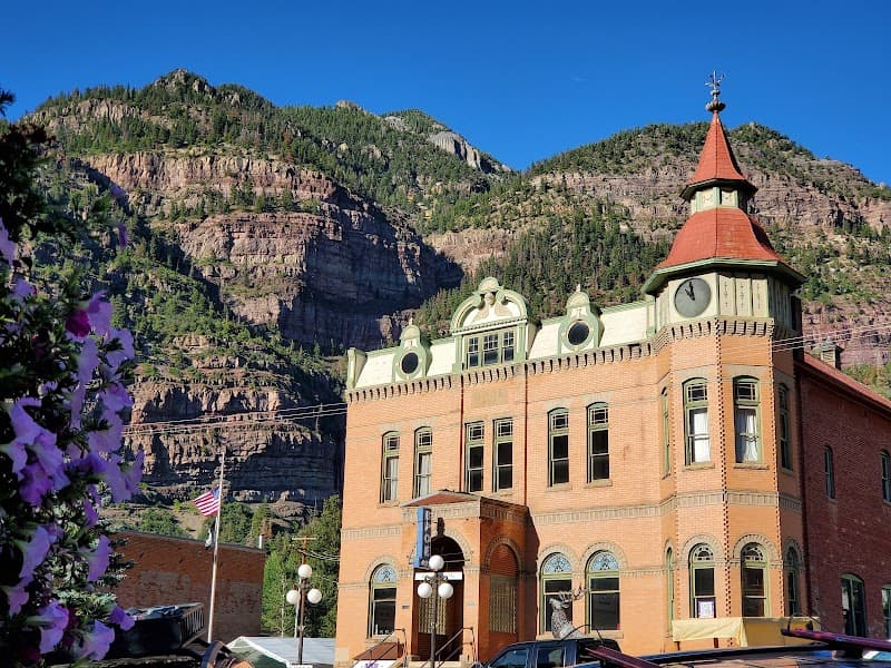 Interior view of Ouray Elks Lodge #492 bowling alley
