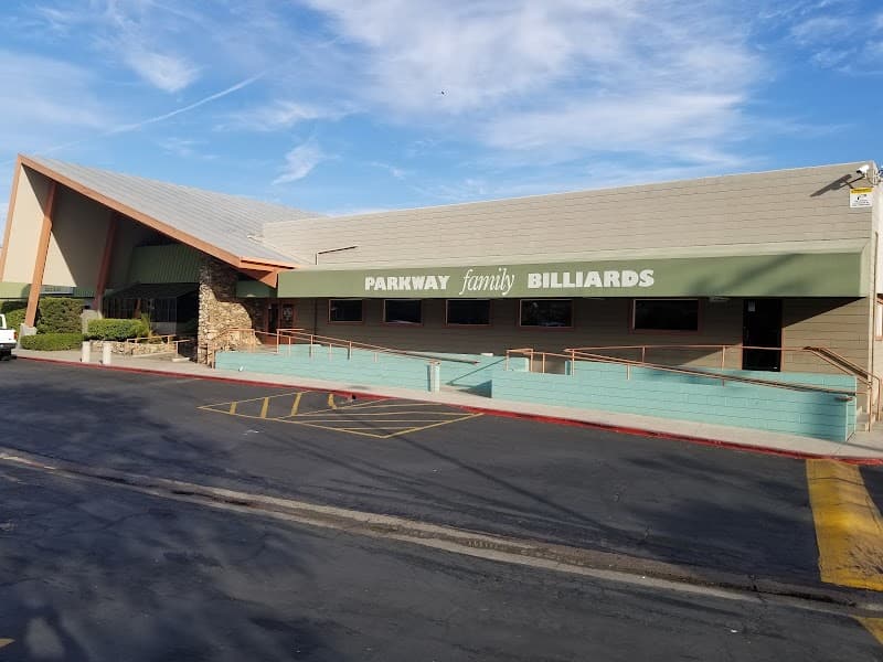 Interior view of Parkway Family Billiards Sports bowling alley