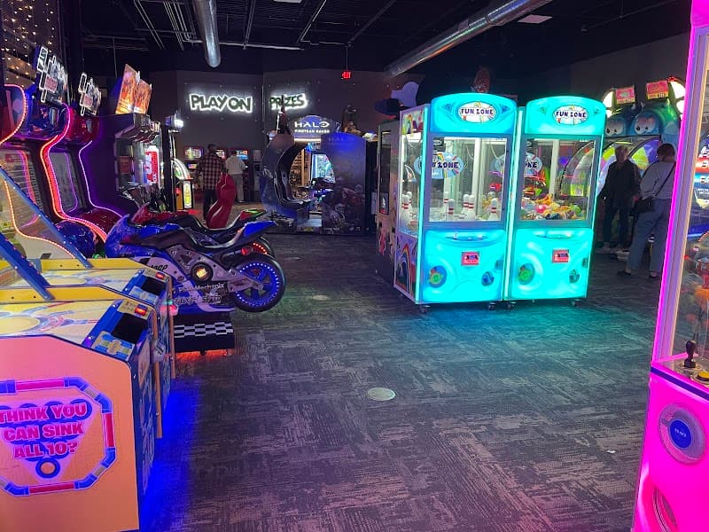 Interior view of PiNZ Bowl bowling alley