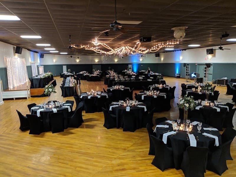 Interior view of Pins Bar and Grille, Bowling and Event Center bowling alley