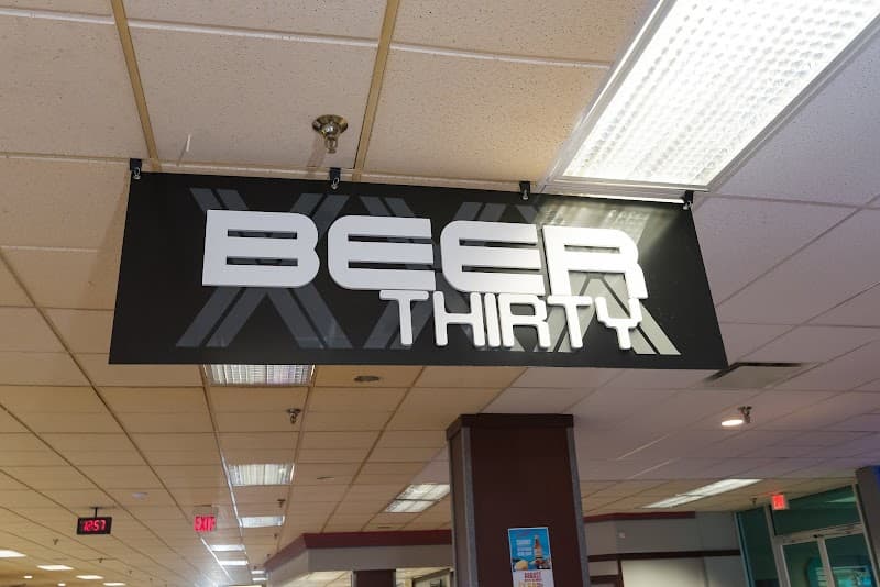Interior view of Royal Pin Expo bowling alley