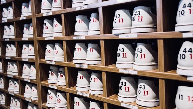 Interior view of Skidmore's Holiday Bowl bowling alley