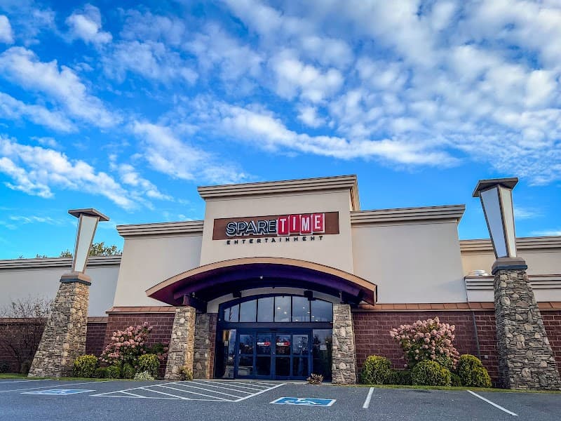 Interior view of Spare Time Colchester bowling alley