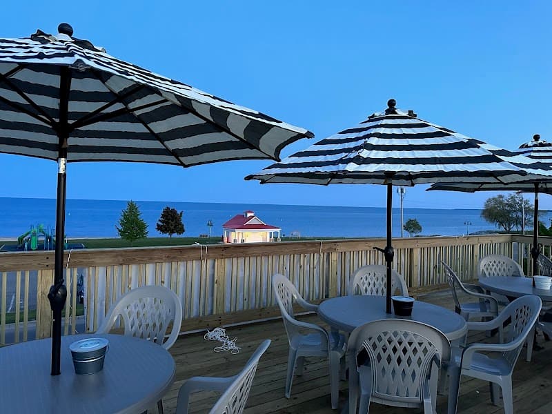 Interior view of Tawas Axe N Lanes & RoofTop Bar *open bowling Sat & Sun all day bowling alley