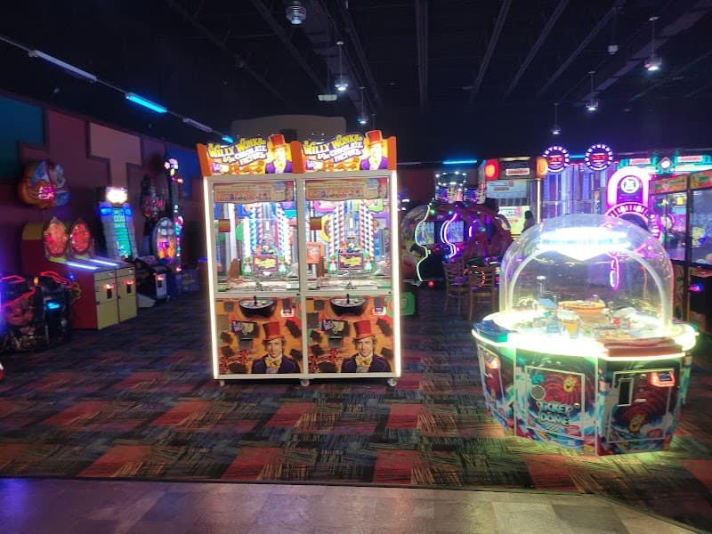 Interior view of The Alley at Southshore bowling alley