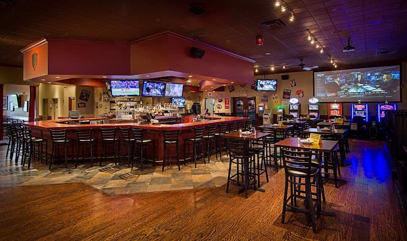 Interior view of Thunder Bowl bowling alley