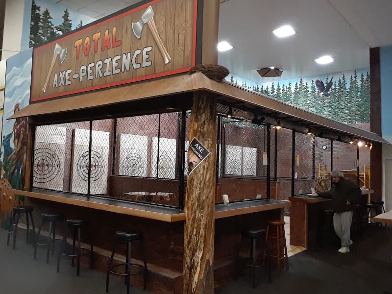 Interior view of Total Sports & Entertainment bowling alley