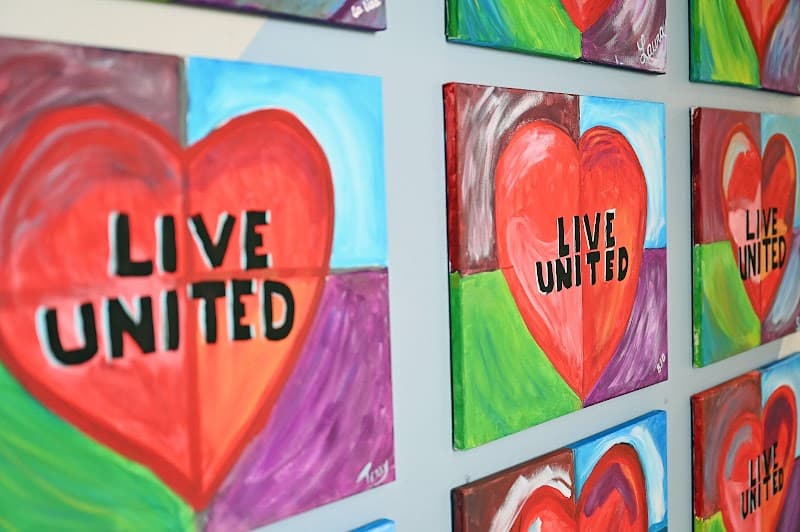 Interior view of United Way of the Coastal Bend bowling alley