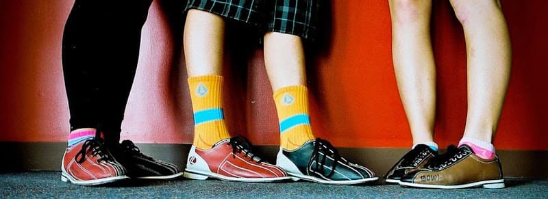 Interior view of West Lane Bowl bowling alley